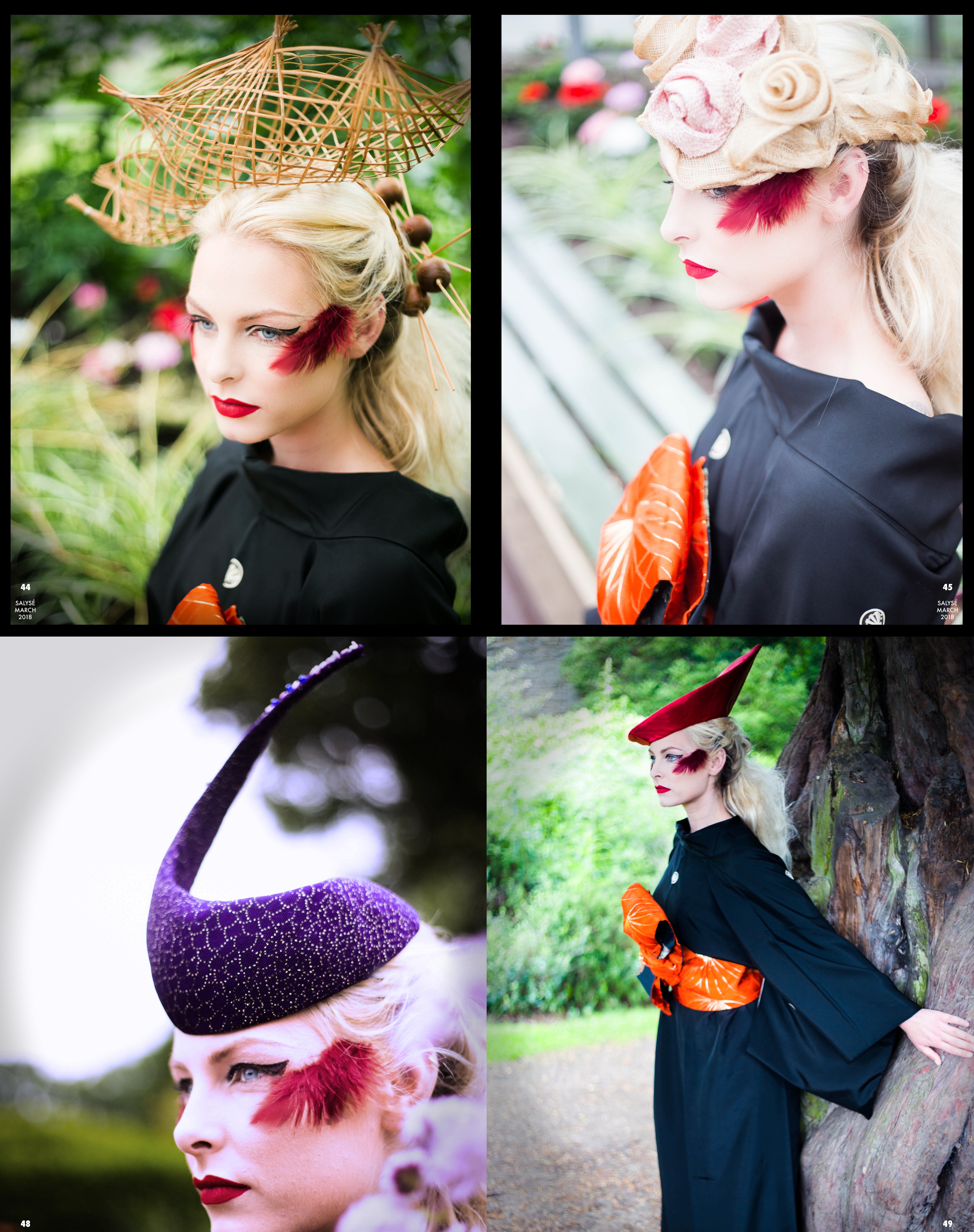 Unique design of Bespoke headpieces and hats for any occasions