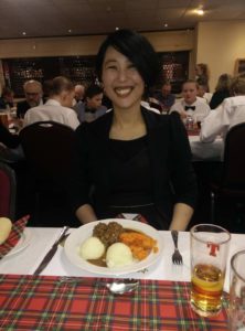 Burns Supper 2018 with 1271 air cadet.